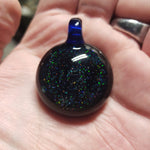 Live Crushed opal/dichro pendant