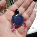 Live Crushed opal/dichro pendant