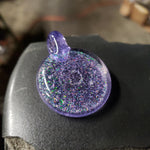 Live Crushed opal/dichro pendant